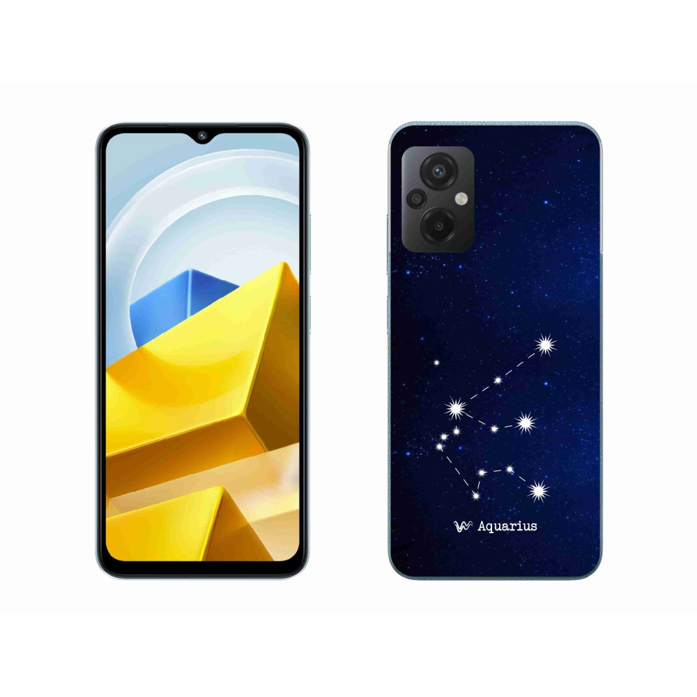 Gél borítás mmCase a Xiaomi Poco M5 4G-hez - Aquarius