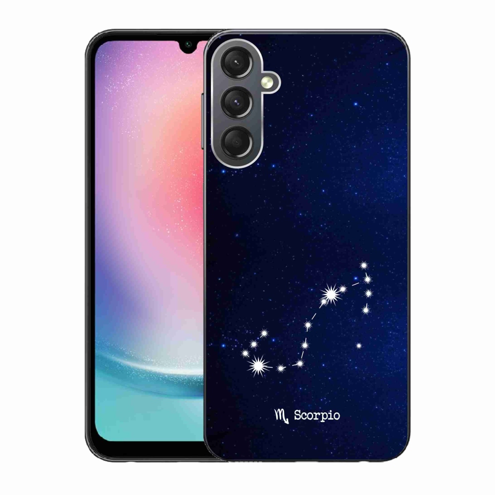 Gél borítás mmCase Samsung Galaxy A24 - Skorpió csillagképhez