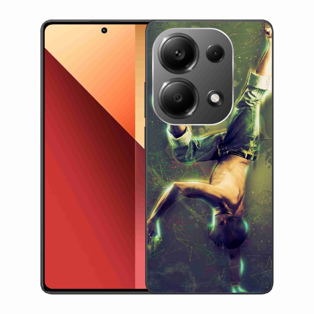 Gél borítás mmCase a Xiaomi Redmi Note 13 Pro 4G/Poco M6 Pro számára - breakdance