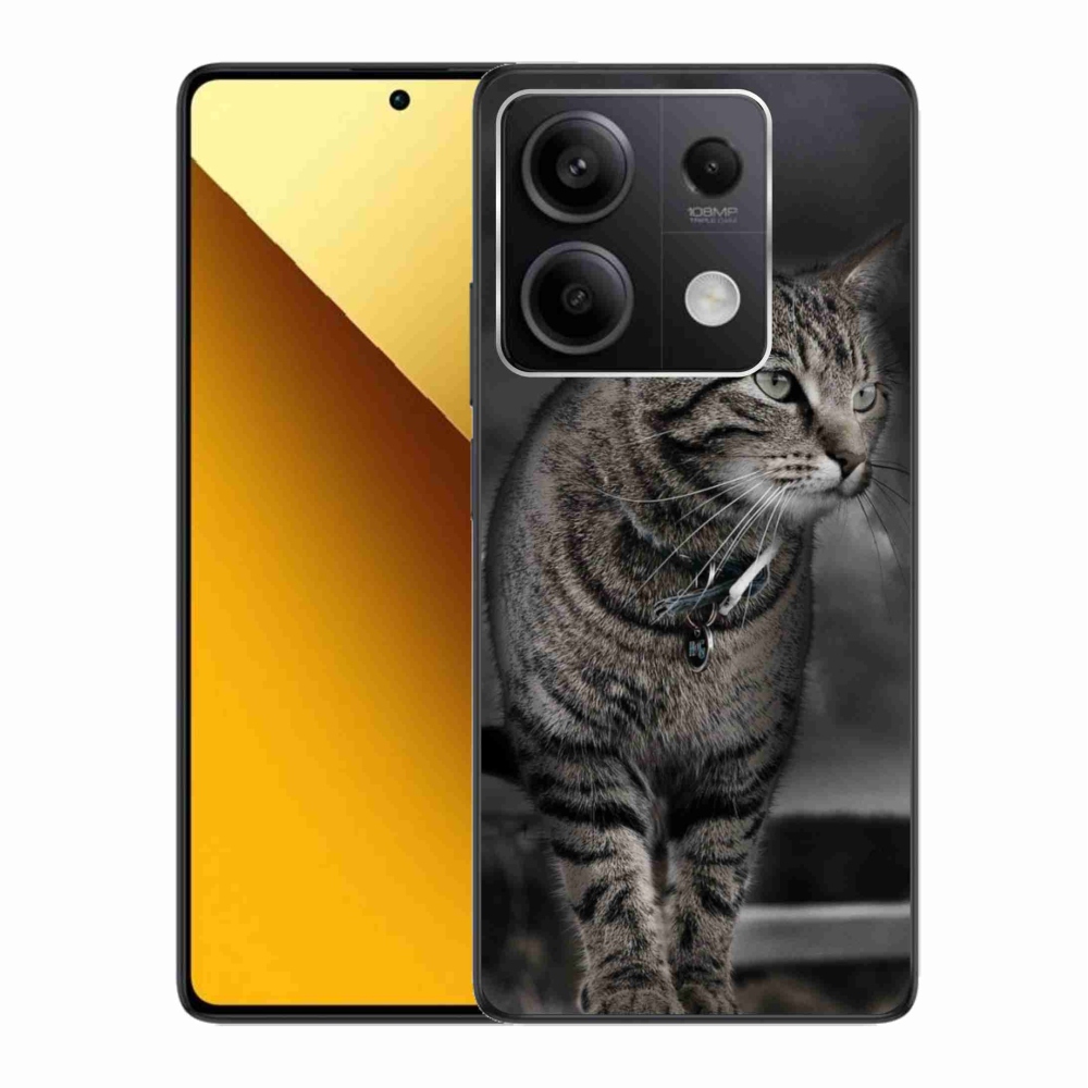 Gél borítás mmCase a Xiaomi Redmi Note 13 5G-hez - macska