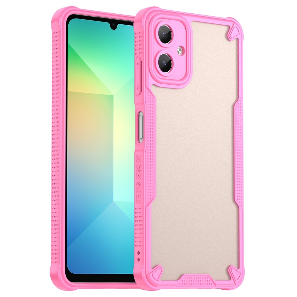 Fagyasztott tartós borítás Samsung Galaxy A06 4G készülékhez - rózsaszín