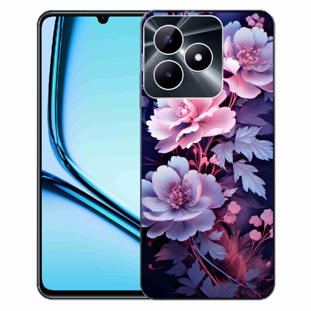 Zselés borító mmCase a Realme Note 50 készülékhez - virágok 11