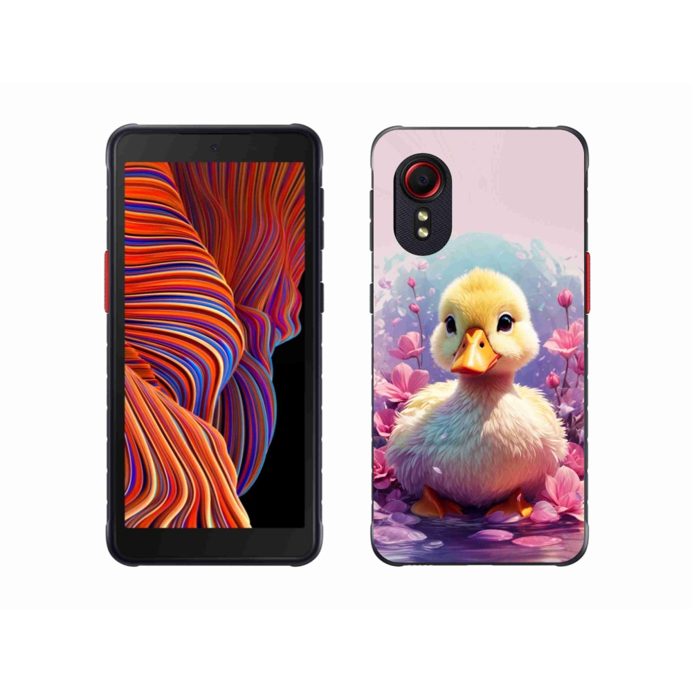 Gél borítás mmCase Samsung Galaxy Xcover 5 - kacsa