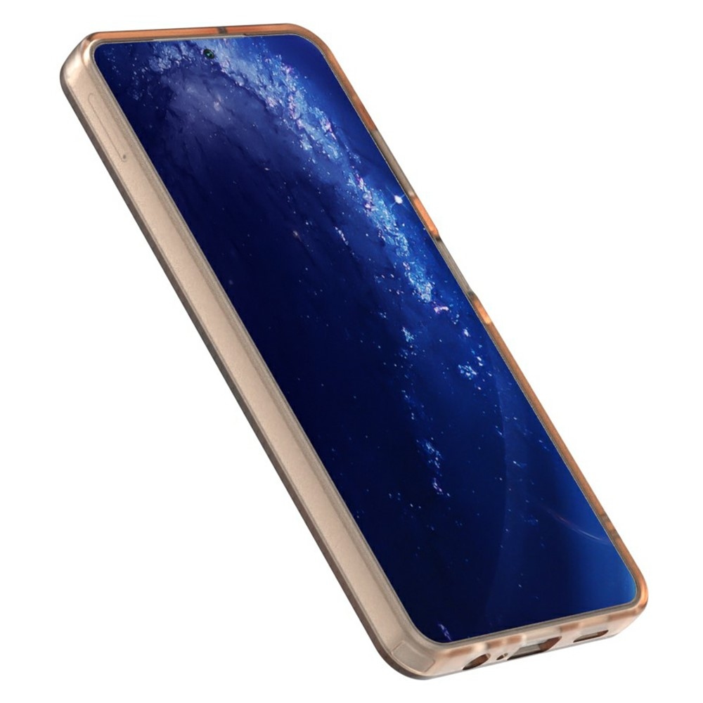 Candy zselés tok MagSafe-val Samsung Galaxy A06 4G - narancssárga