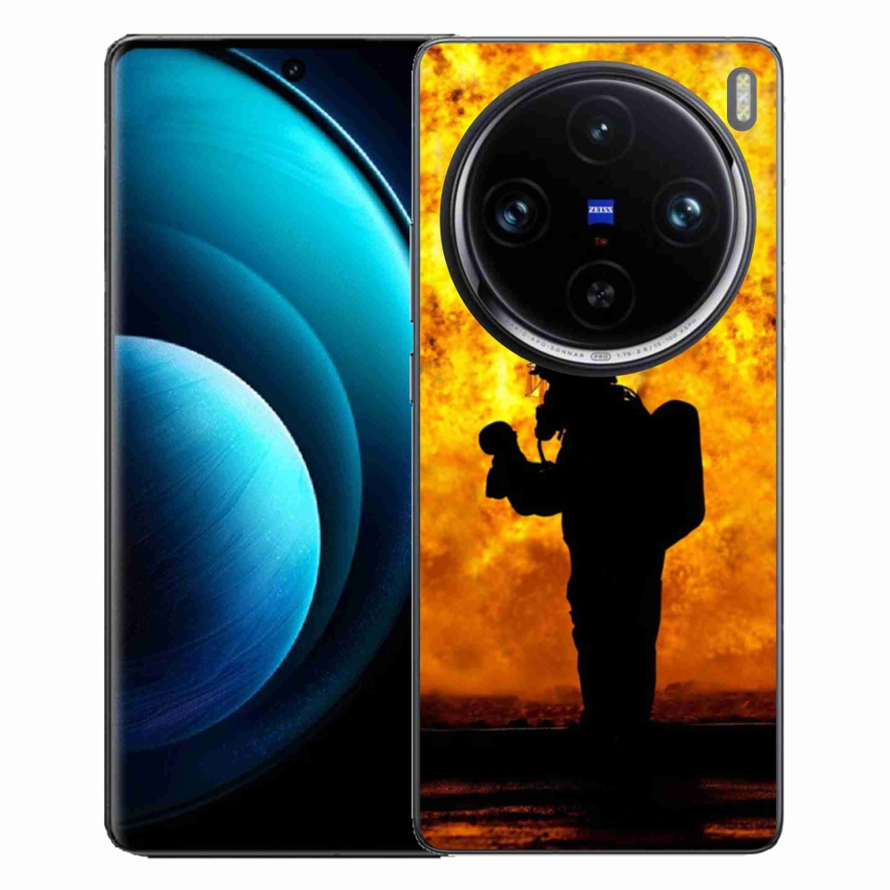 Zselés borítás mmCase a Vivo X100 Pro 5G-hez - tűzoltó