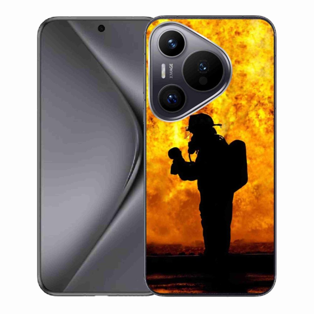 Gél borítás mmCase a Huawei Pura 70 - tűzoltóhoz