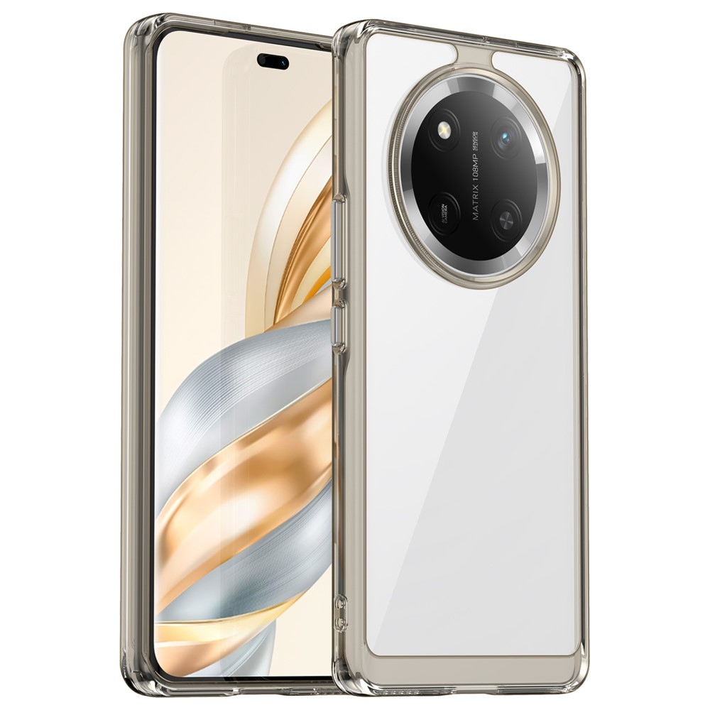 Gél tok kemény hátlappal a Honor Magic 7 Lite 5G készülékhez - szürke
