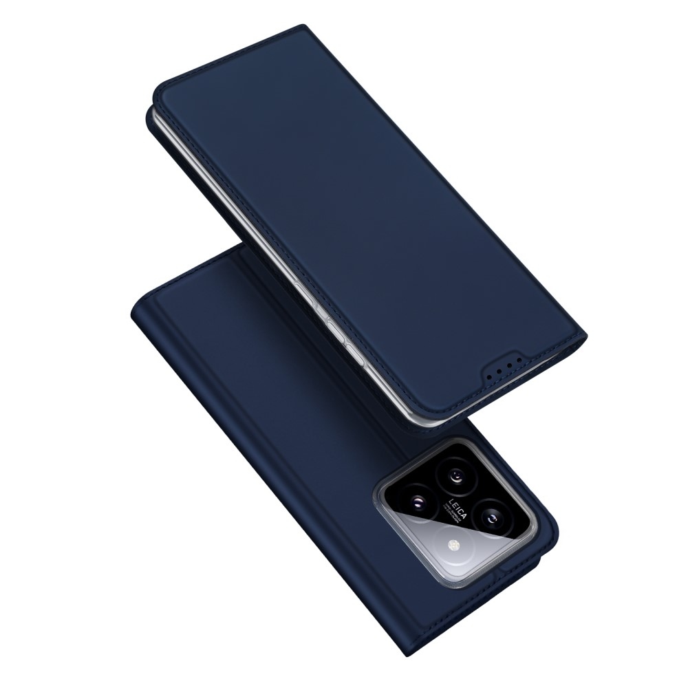 DUX könyvtáska Xiaomi 14 Pro-hoz - sötétkék