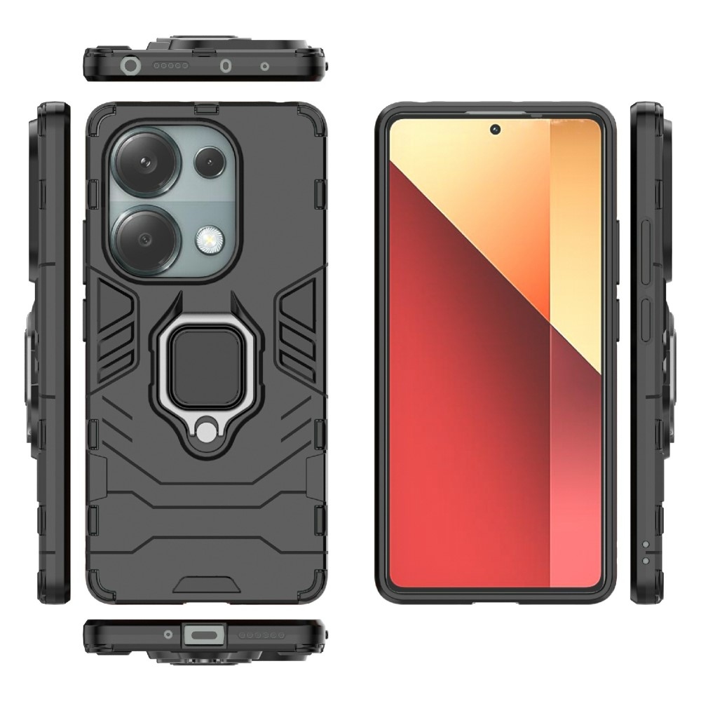 Guardy tartós borító a Xiaomi Redmi Note 14S-hez - fekete