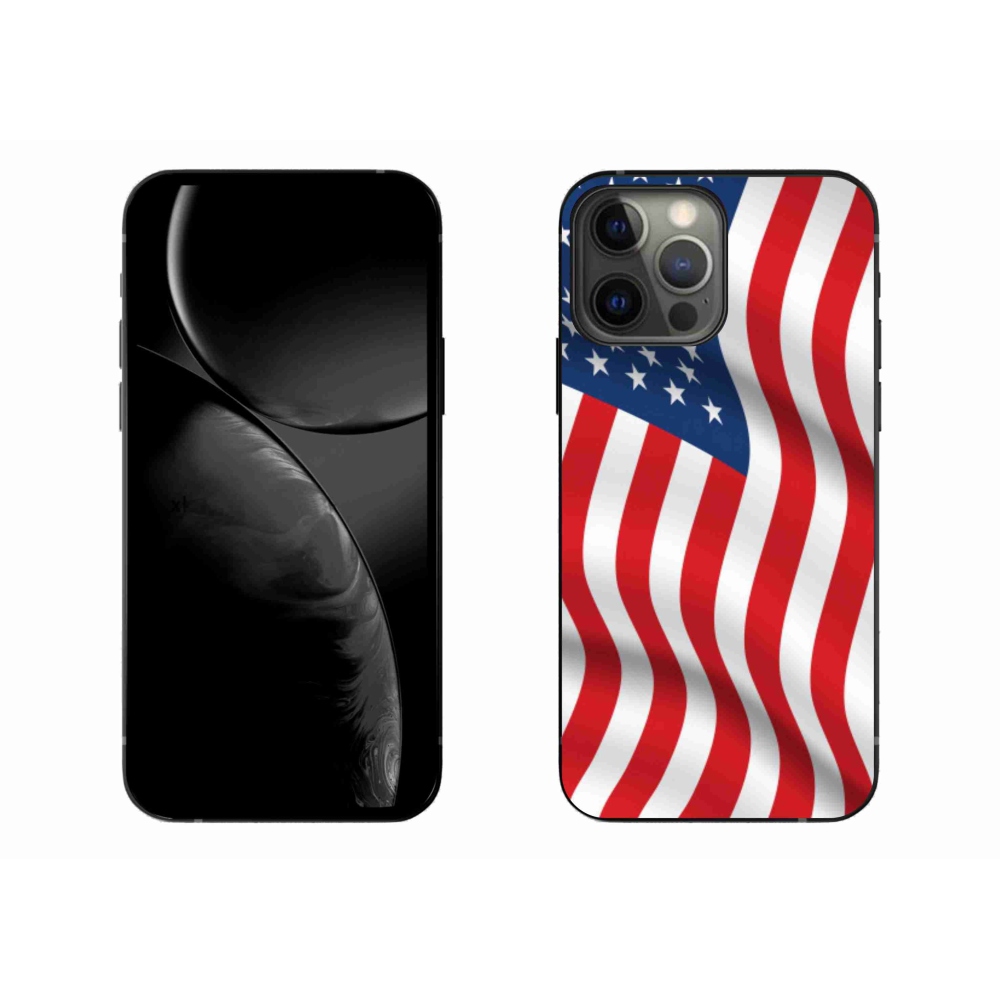 Gél borítás mmCase iPhone 13 Pro Max 6.7 - amerikai zászlóhoz