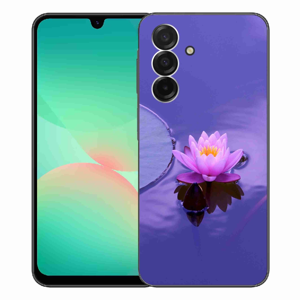Gél borítás mmCase Samsung Galaxy A26 5G - virág a felületen