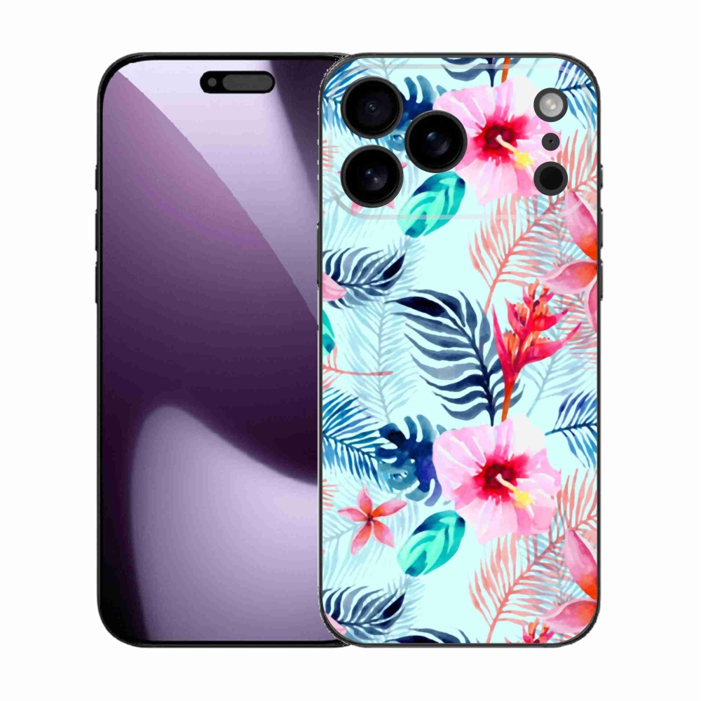 Zselés borítás mmCase iPhone 17 Pro Max készülékhez - virágok