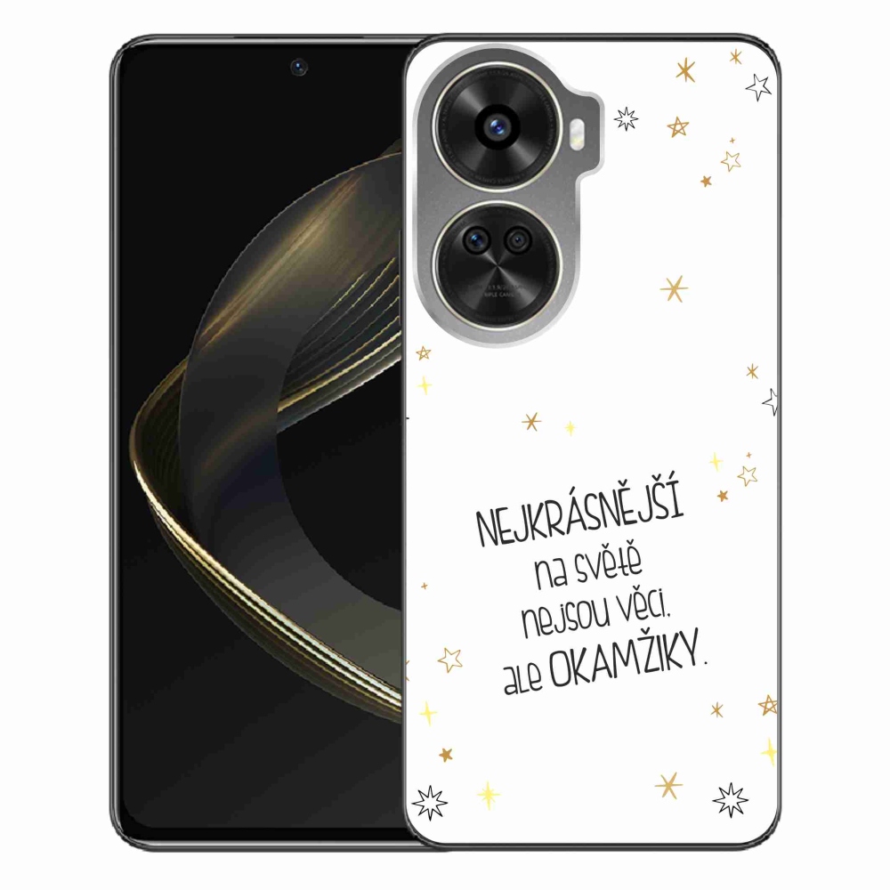 Gél borítás mmCase a Huawei Nova 12 SE-n - idézem 4 fehér háttér