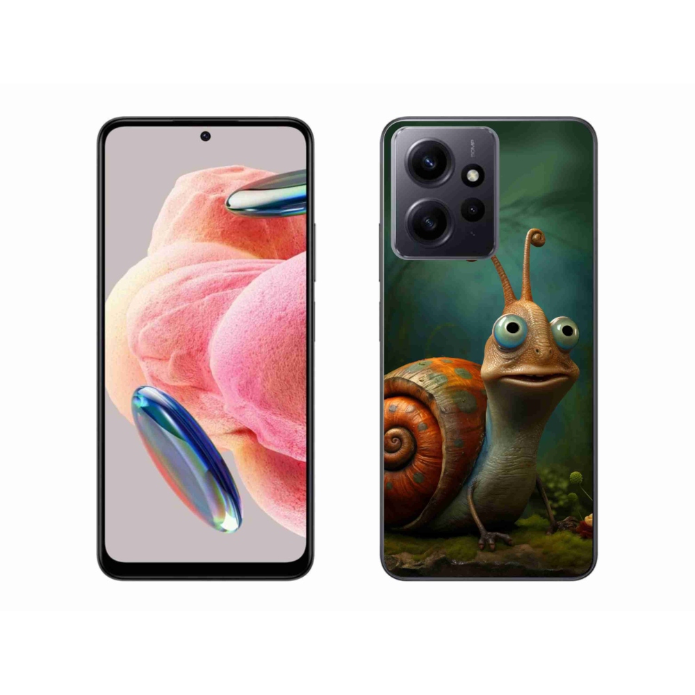 Gél borítás mmCase a Xiaomi Redmi Note 12 4G-hez - csiga