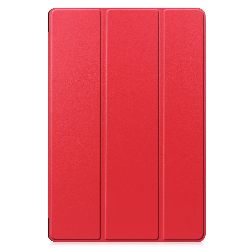 Intelligens záró tok Samsung Galaxy Tab S9+/Tab S10+ készülékhez - piros színű