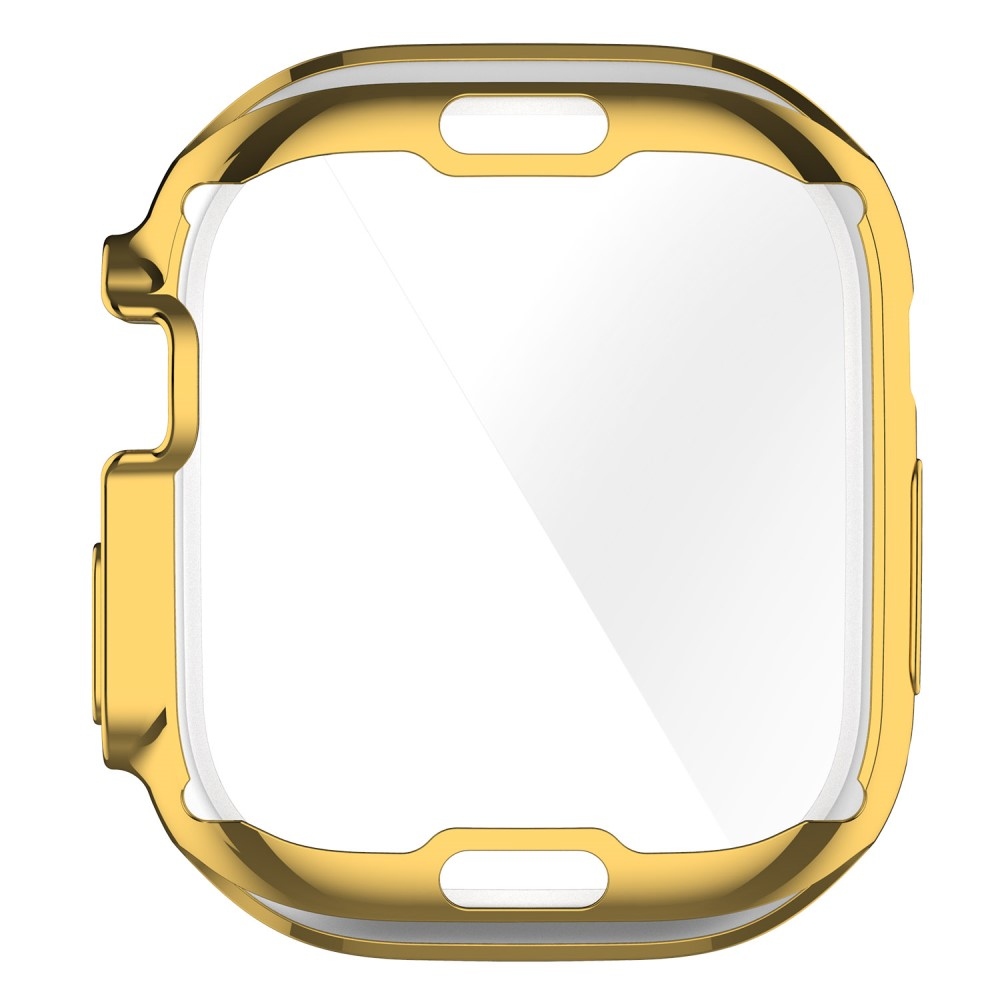 Puha, felpattintható zselés védőtok Apple Watch Ultra/Ultra 2 49 mm-es órához - arany színű