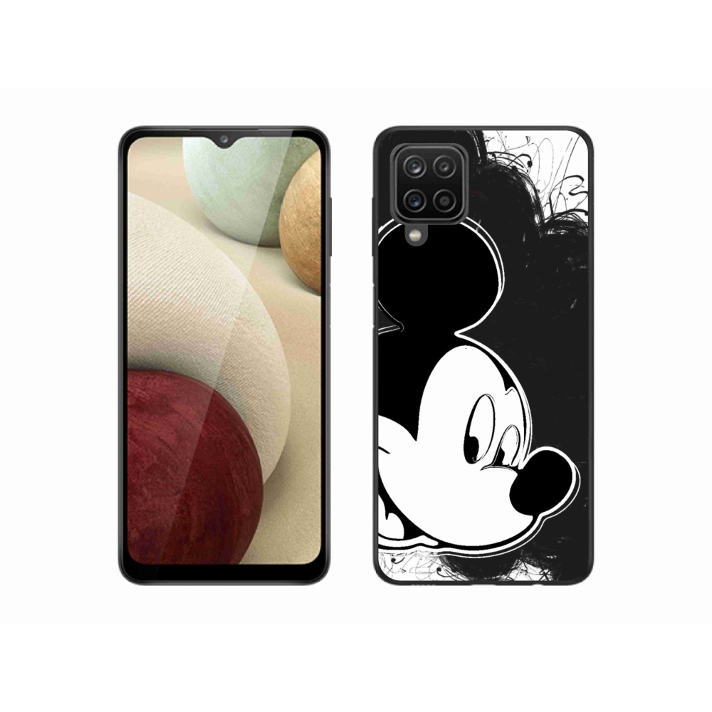 Zselés borítás mmCase Samsung Galaxy A12 készülékhez - mickey egér 1