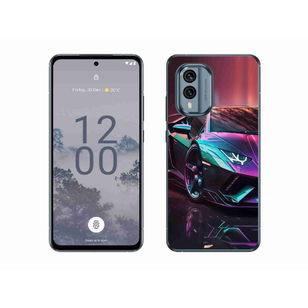Zselés borítás mmCase a Nokia X30 5G készülékhez - auto 8