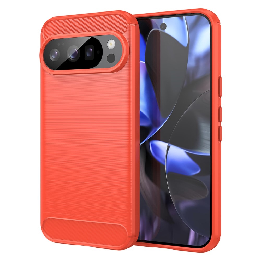 Szénálló zselés tok a Google Pixel 10 Pro/Pixel 10 készülékhez - piros színben