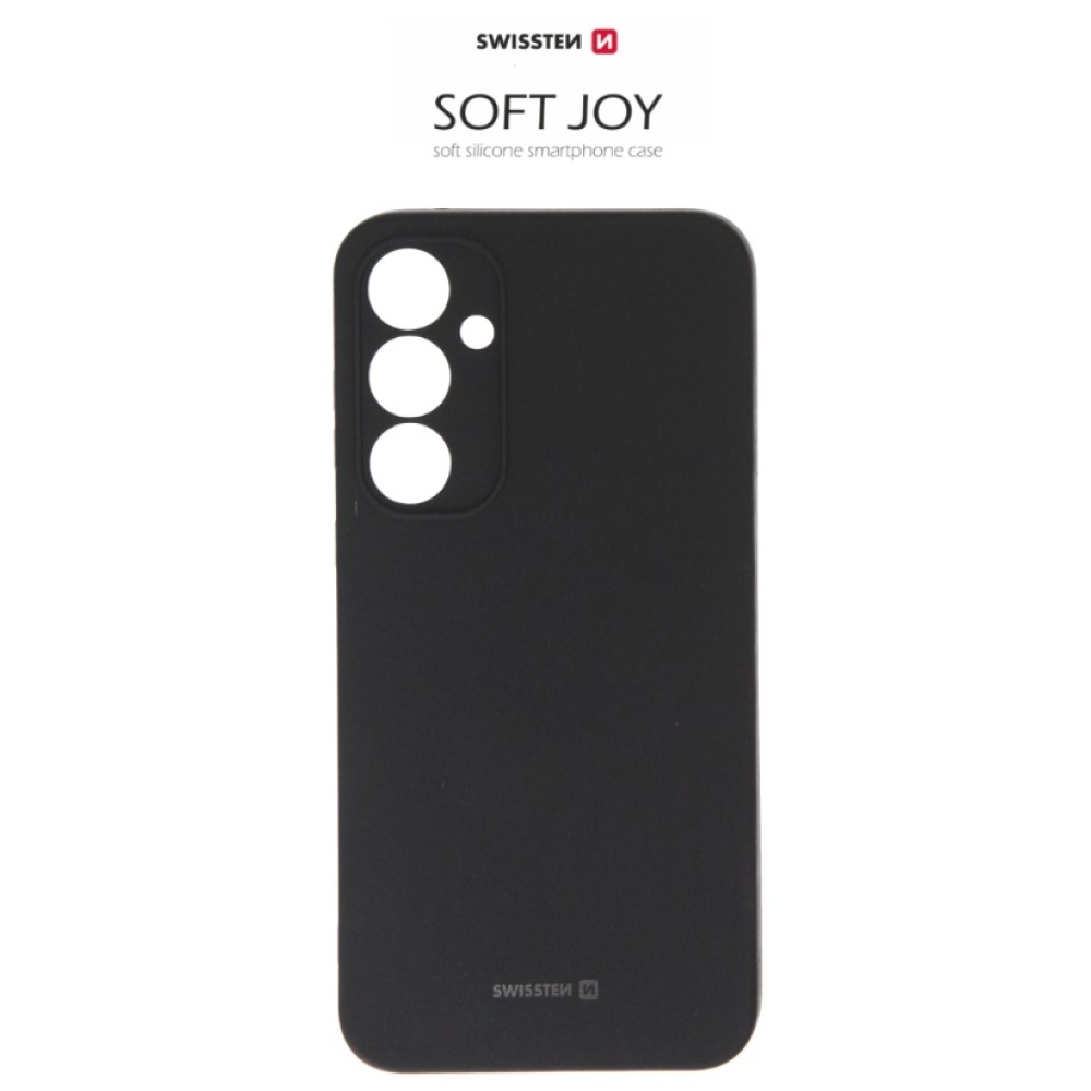 Gél tok Swissten Soft Joy a Samsung Galaxy A35 5G készülékhez - fekete