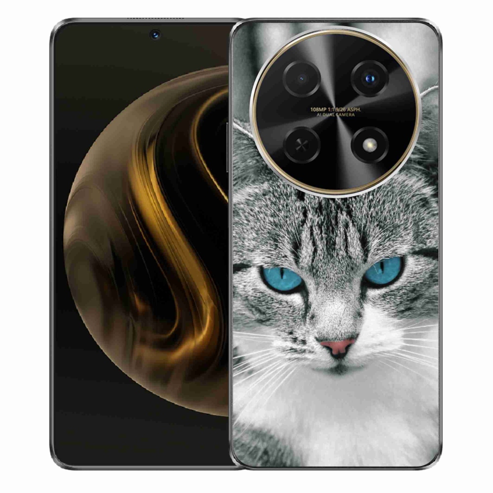 Zselés borítás mmCase a Huawei Nova 12i készülékhez - cat view 1