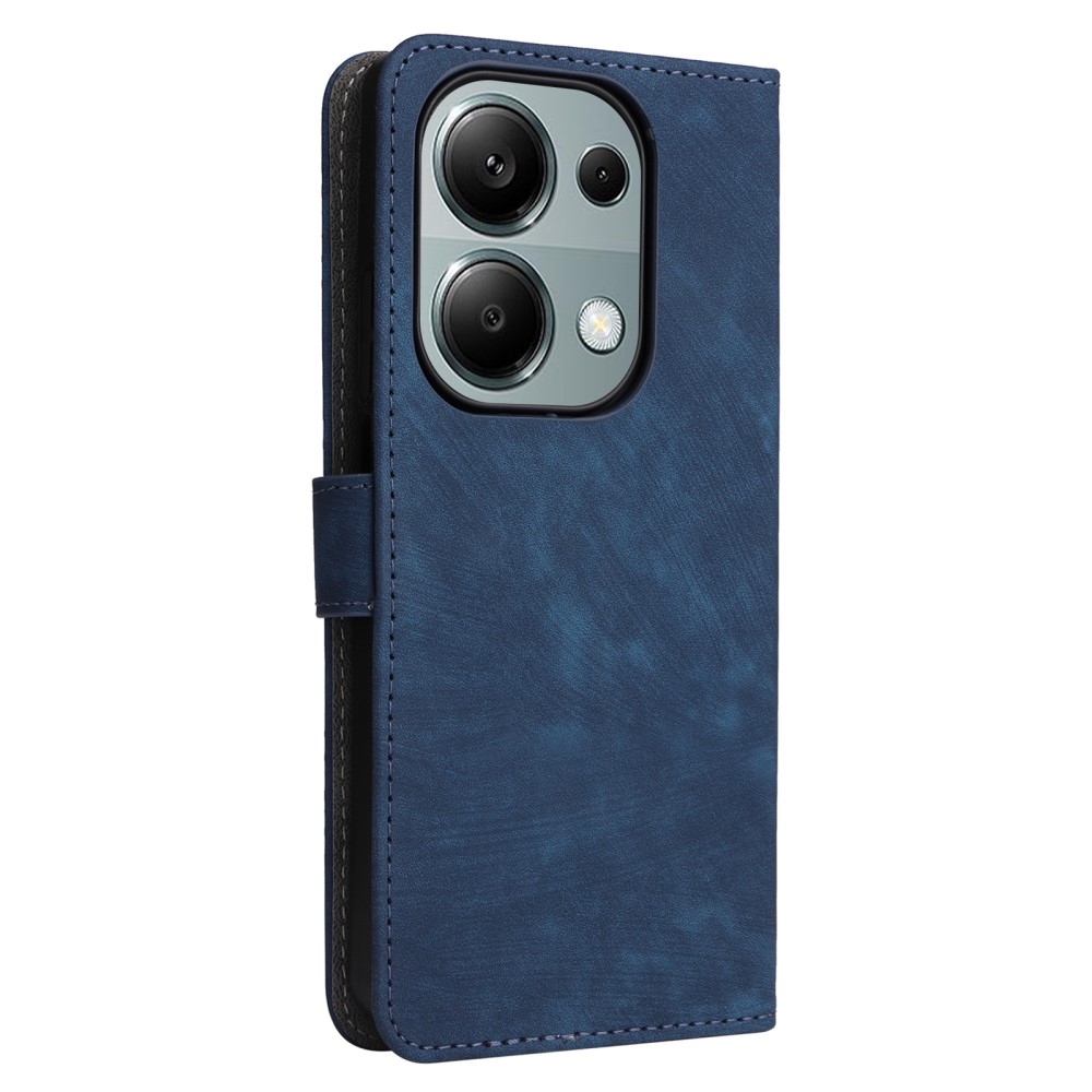 RFID könyvtáska Xiaomi Redmi Note 14S/Note 13 Pro 4G/Poco M6 Pro - kék
