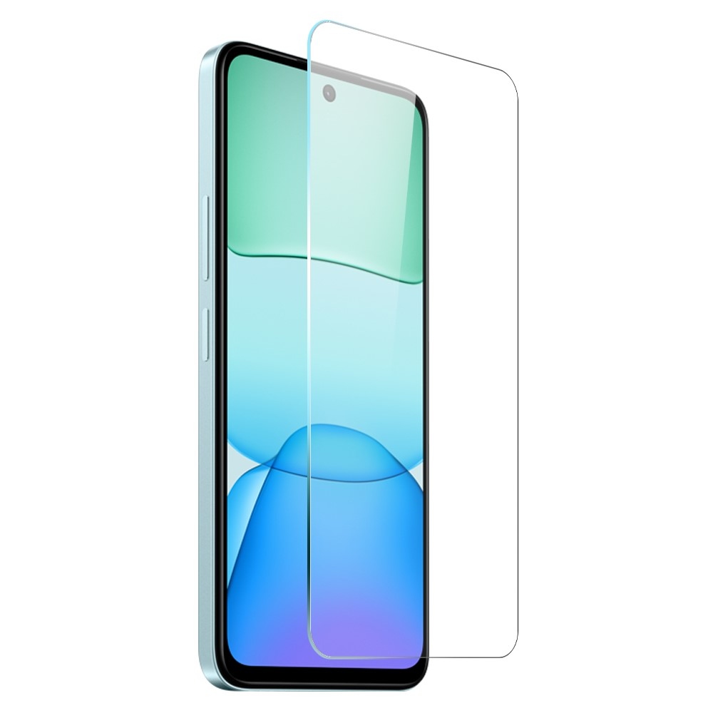 NORTHJO átlátszó zselés tok + edzett üveg Xiaomi Redmi 13 4G/5G - átlátszó