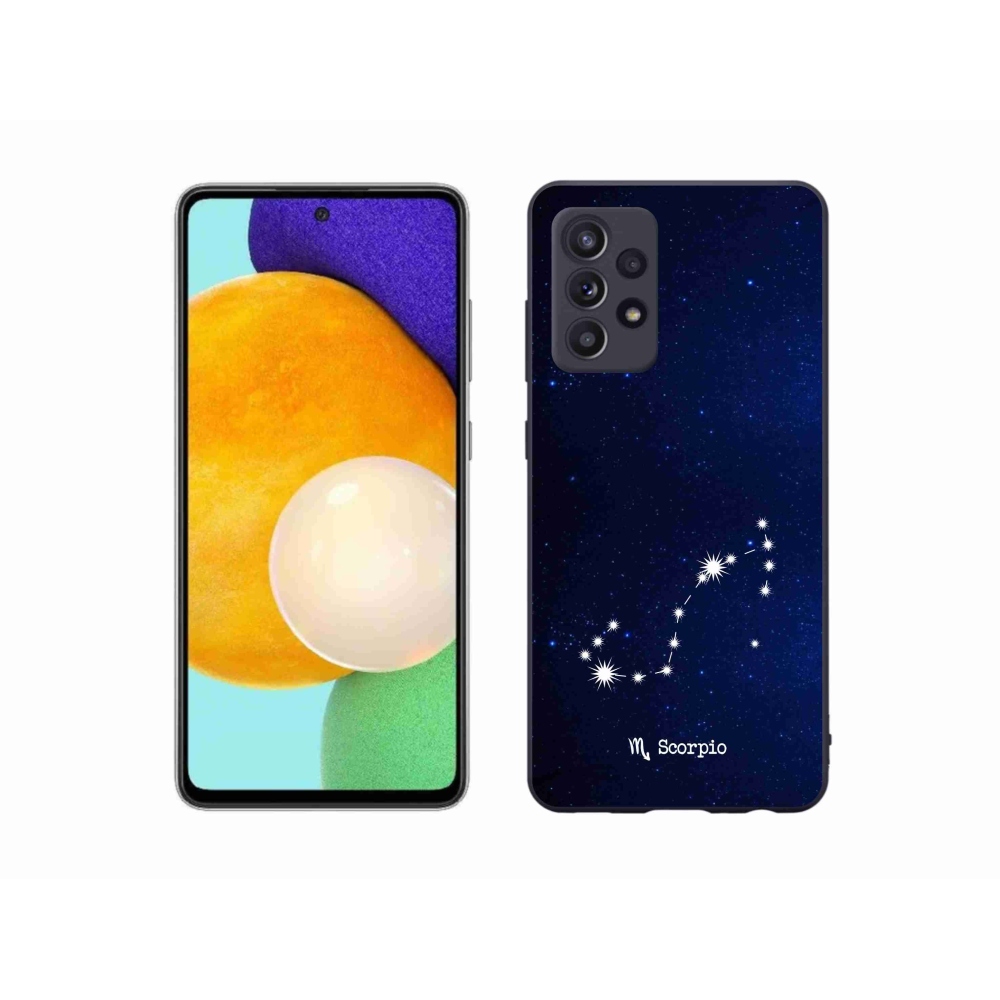 Gél borítás mmCase Samsung Galaxy A52s 5G - Skorpió csillagképhez