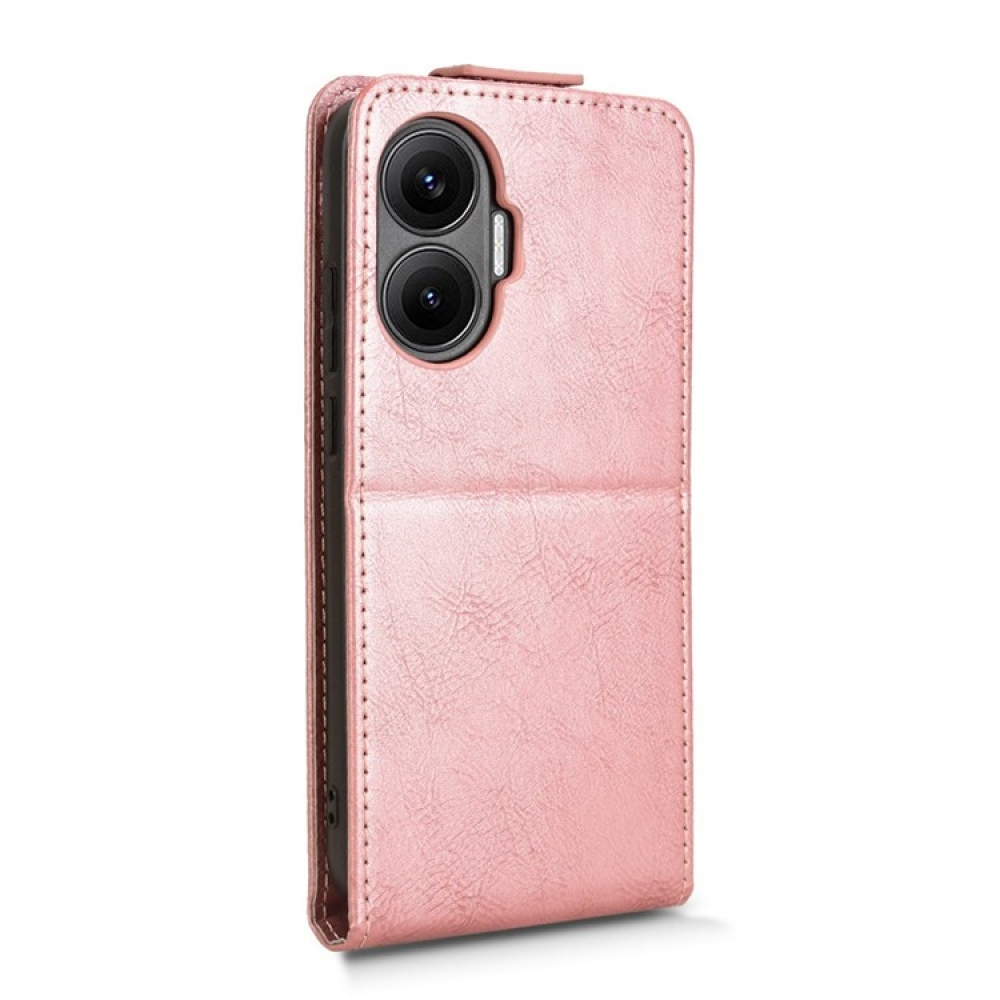Vert flip tok a Xiaomi Poco F7 5G készülékhez - rózsaarany