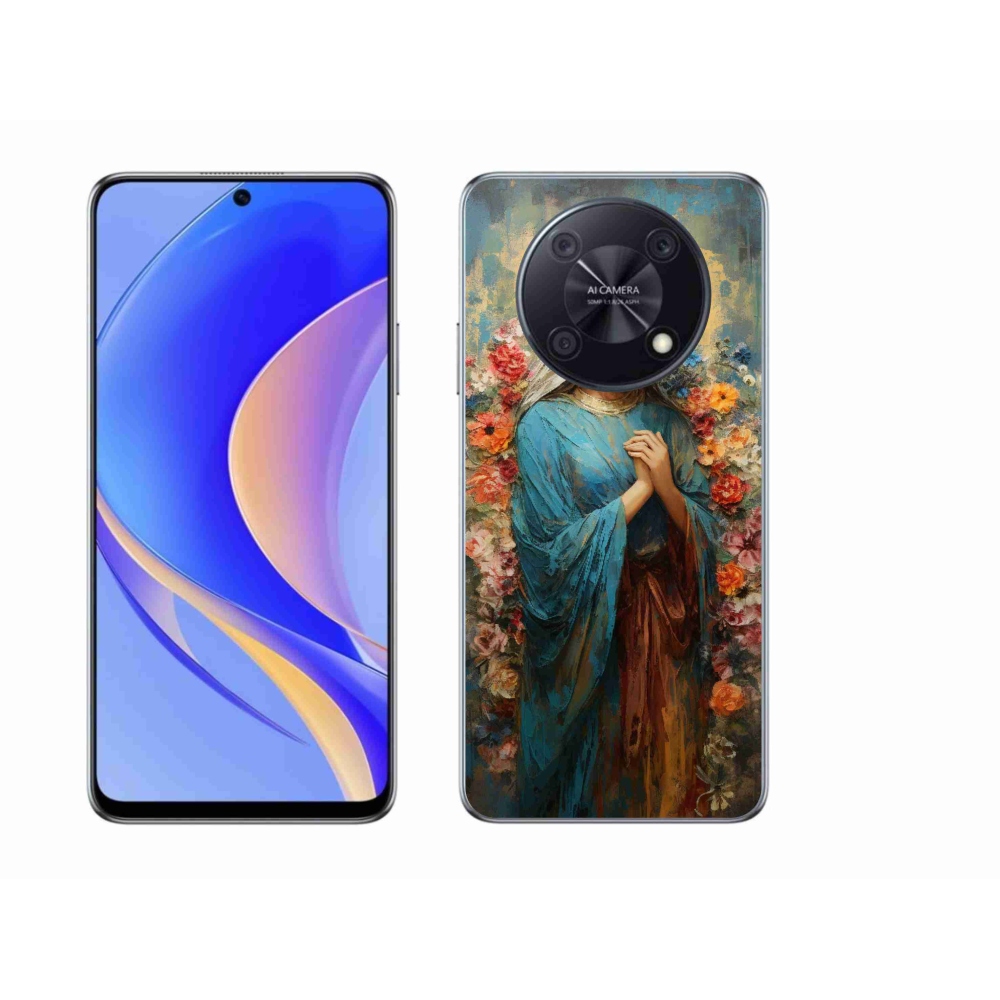Gél borítás mmCase a Huawei Nova Y90-en - szent nő