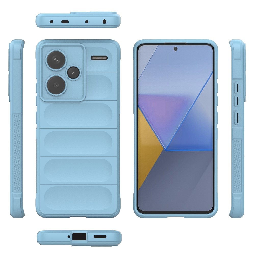 Rugg tartós zselés tok Xiaomi Redmi Note 13 Pro+ 5G - világoskék színben