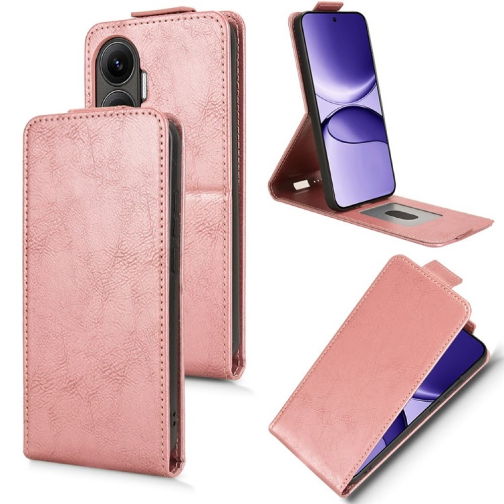 Vert flip tok a Xiaomi Poco F7 5G készülékhez - rózsaarany