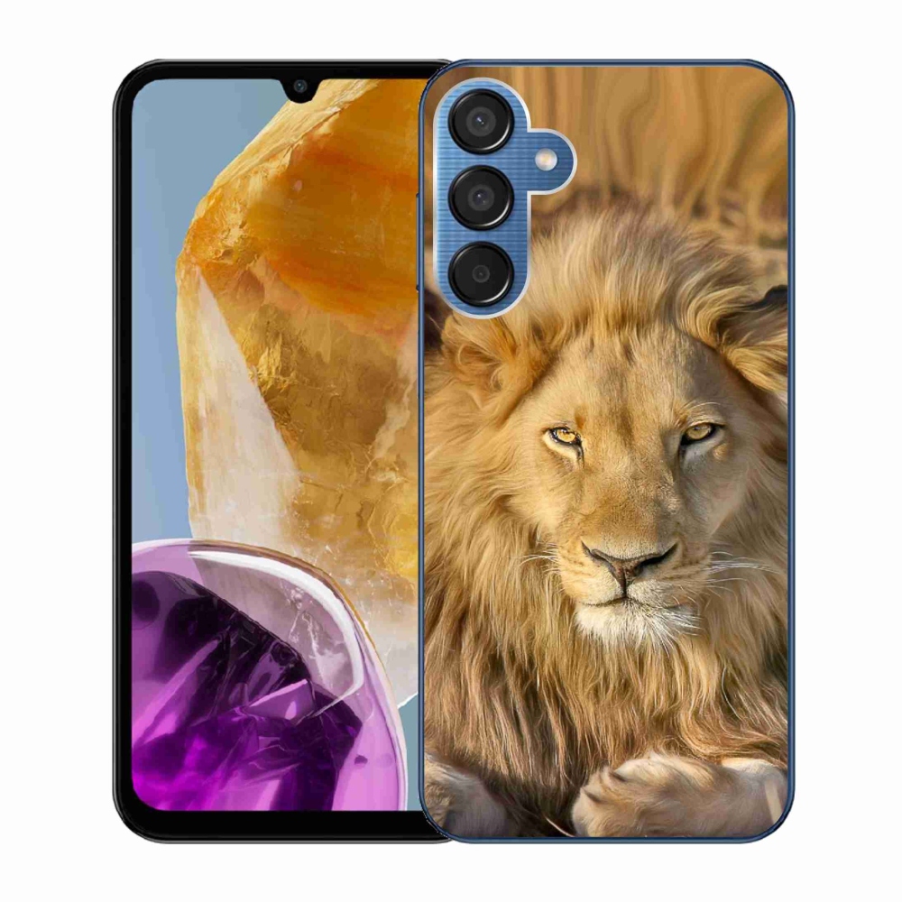 Gél védőburkolat mmCase Samsung Galaxy M15 5G - Lion 2