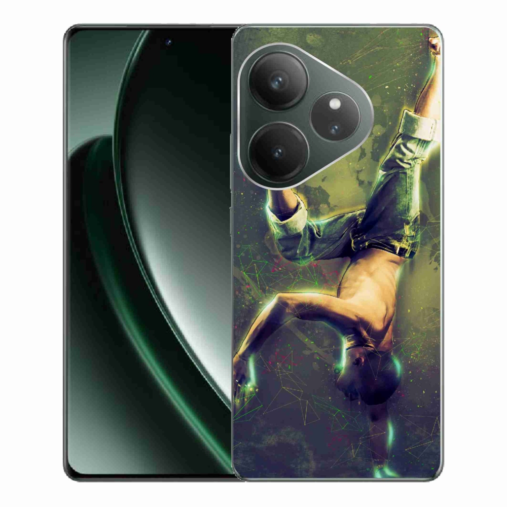 Gél borítás mmCase a Realme GT 6 5G/GT 6T 5G számára - breakdance