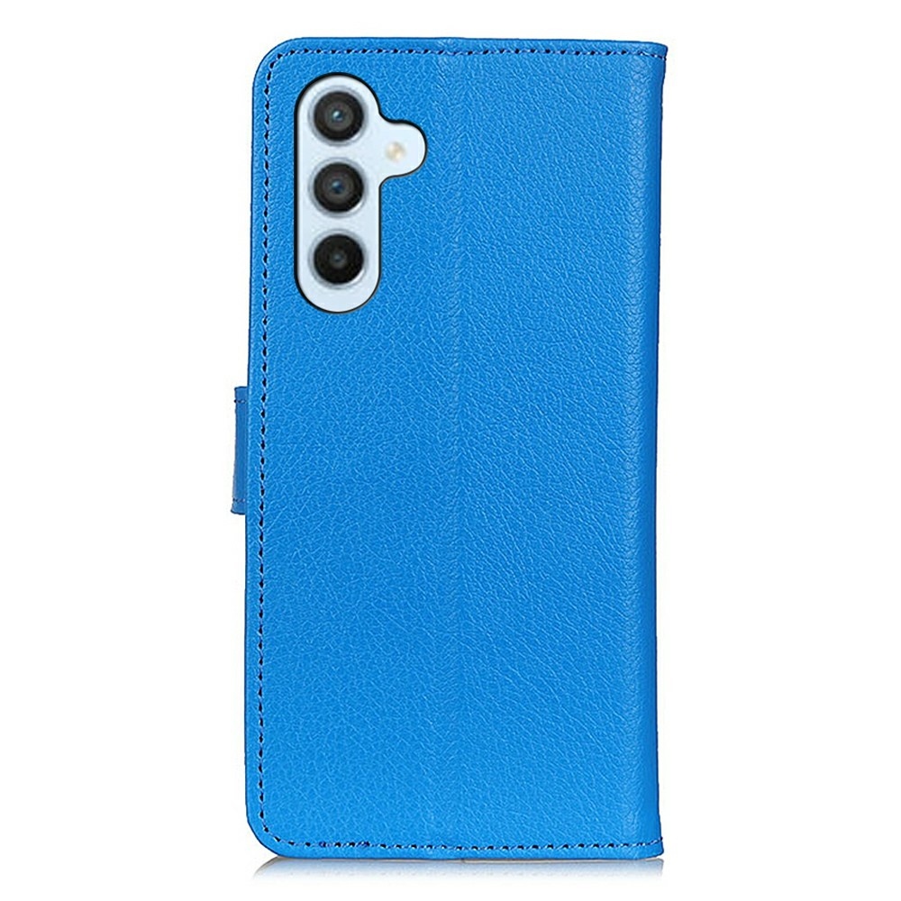 Litchie könyvtáska Samsung Galaxy A56 5G - kék