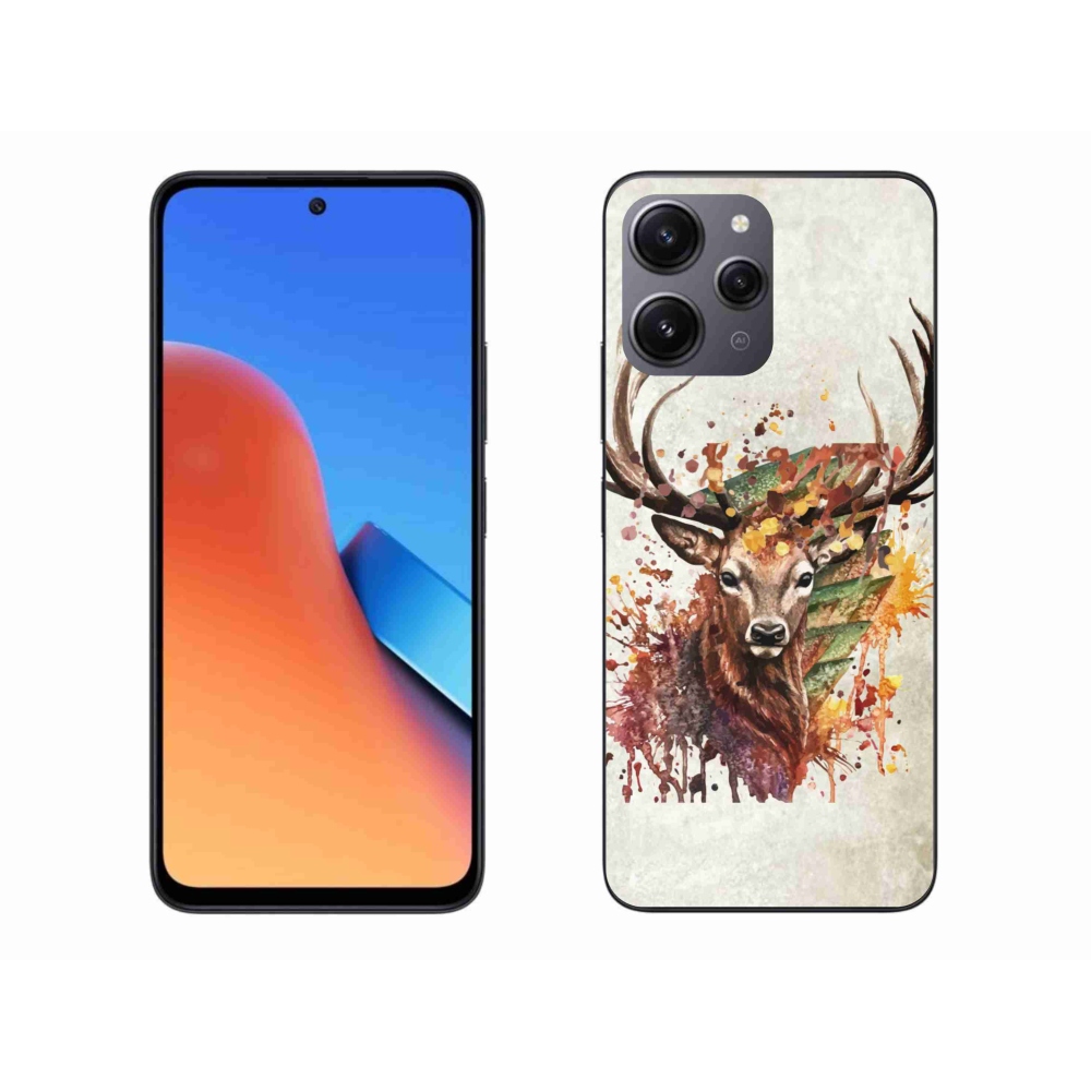 Gél tok mmCase a Xiaomi Redmi 12-hez - szarvas 1