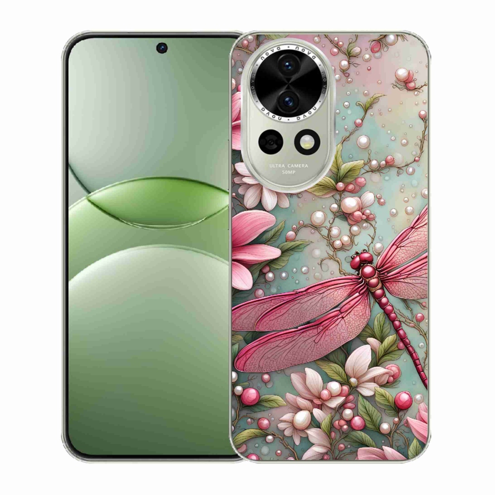 Gél borítás mmCase a Huawei Nova 13 5G - szitakötőre