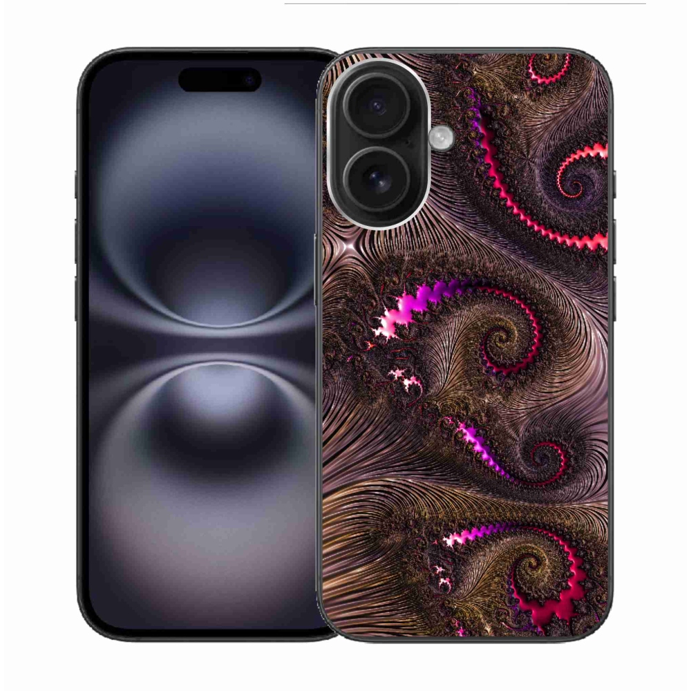 Gél borítás mmCase iPhone 16 készülékhez - absztrakt motívum 24
