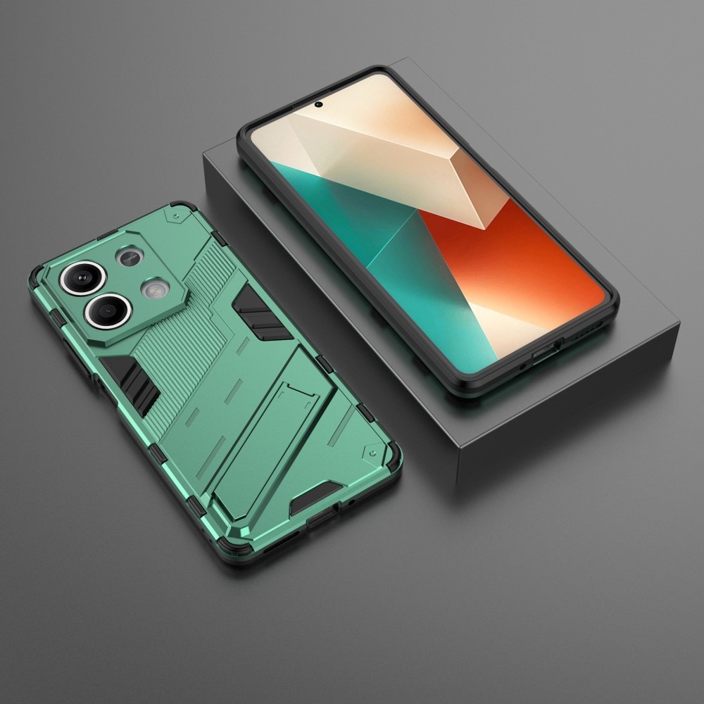 Tartós borító Xiaomi Redmi Note 13 5G - zöld színben