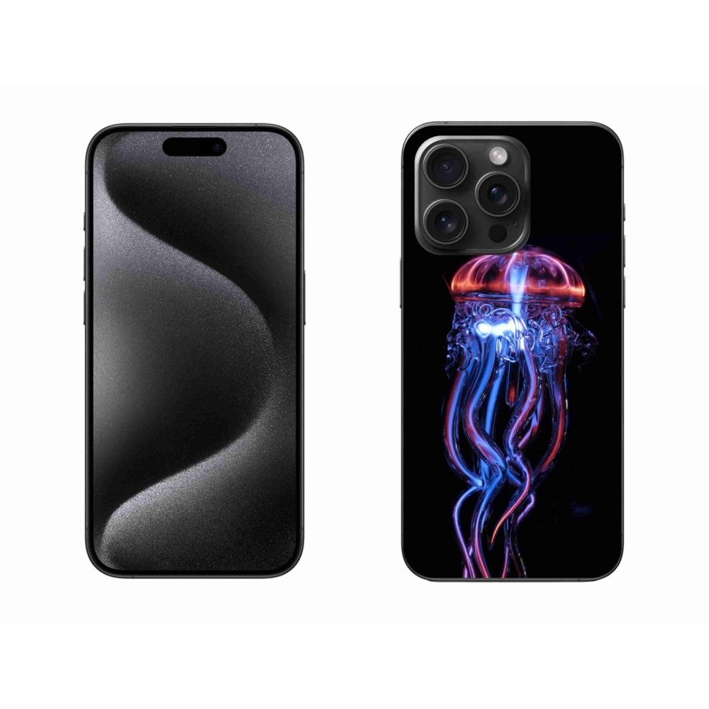 Zselés borítás mmCase iPhone 15 Pro Max készülékhez - medúza