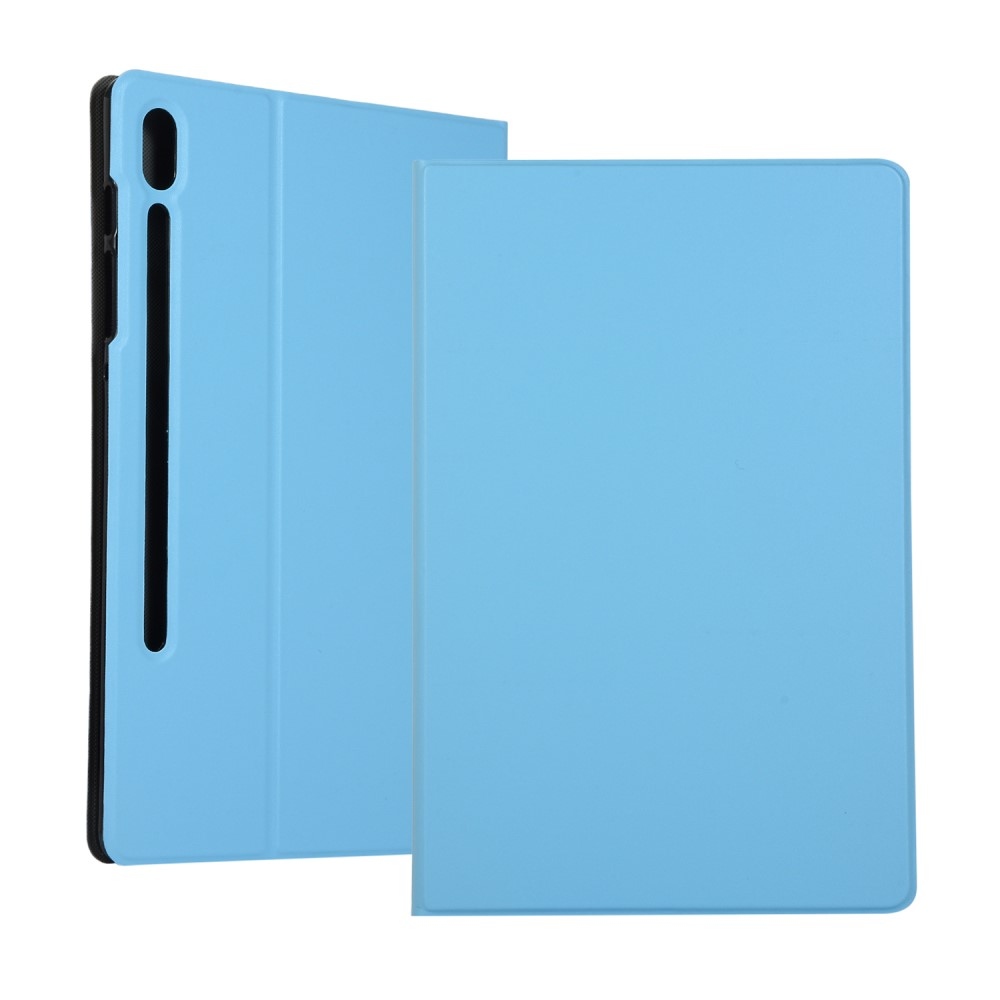 Fedélzáró tok Lenovo Tab P12 Pro táblagéphez - világoskék színben