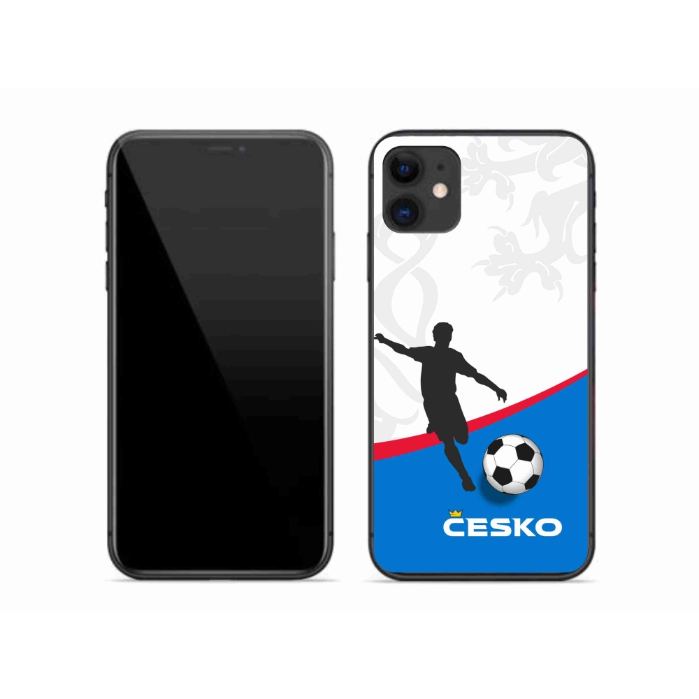 Gél borítás mmCase iPhone 11 készülékhez - futball Csehország 1