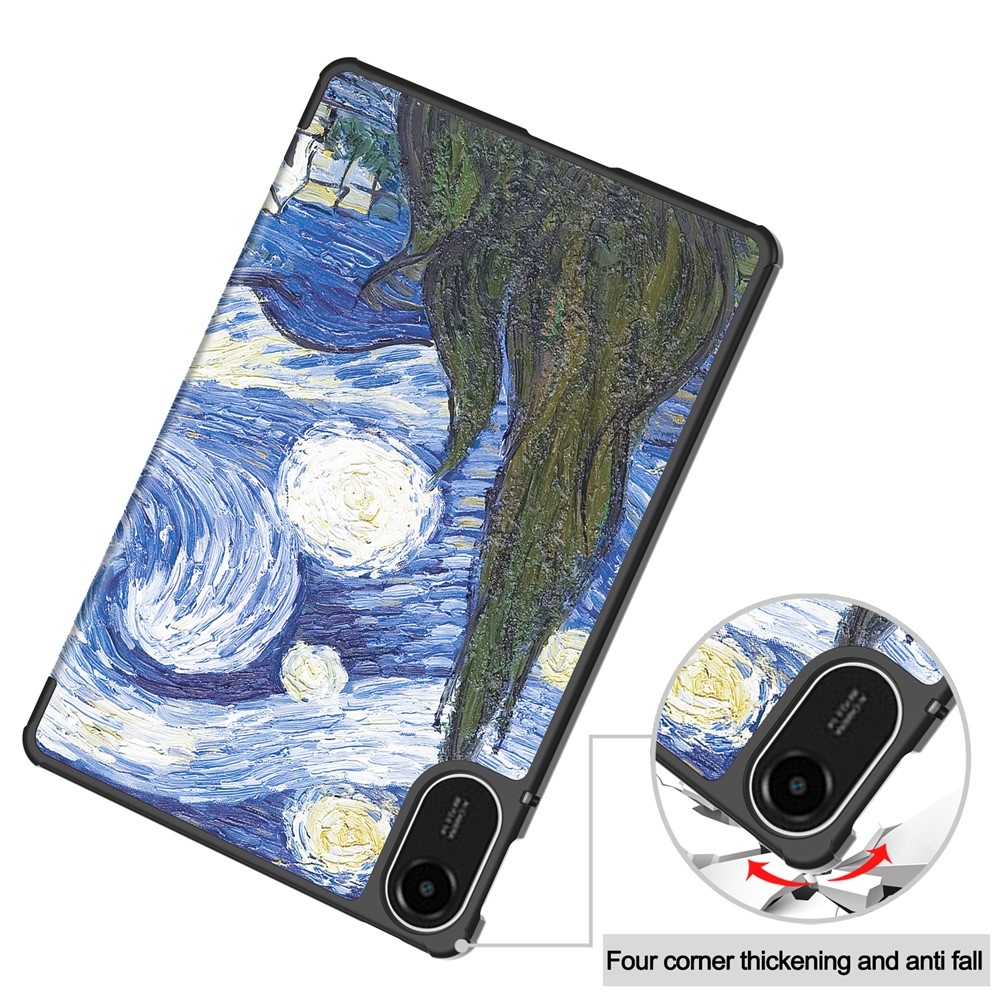 Patte Smart Closing Case for Xiaomi Redmi Pad 2 - Olajfestmény