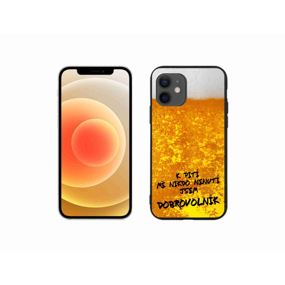 Gél borítás mmCase iPhone 12 mini készülékhez - sör motívum 4