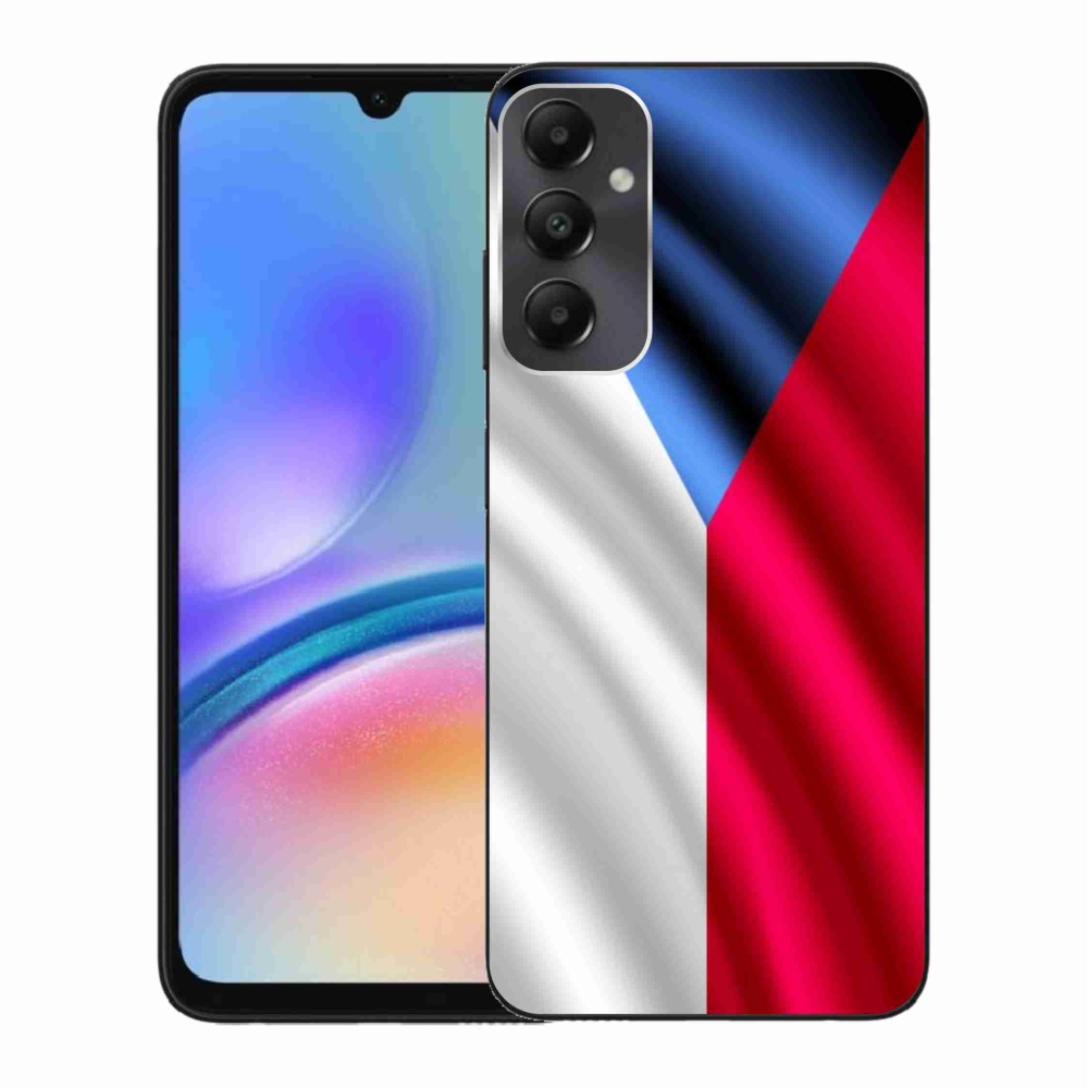 Gél védőhuzat mmCase Samsung Galaxy A05s - cseh zászlóhoz