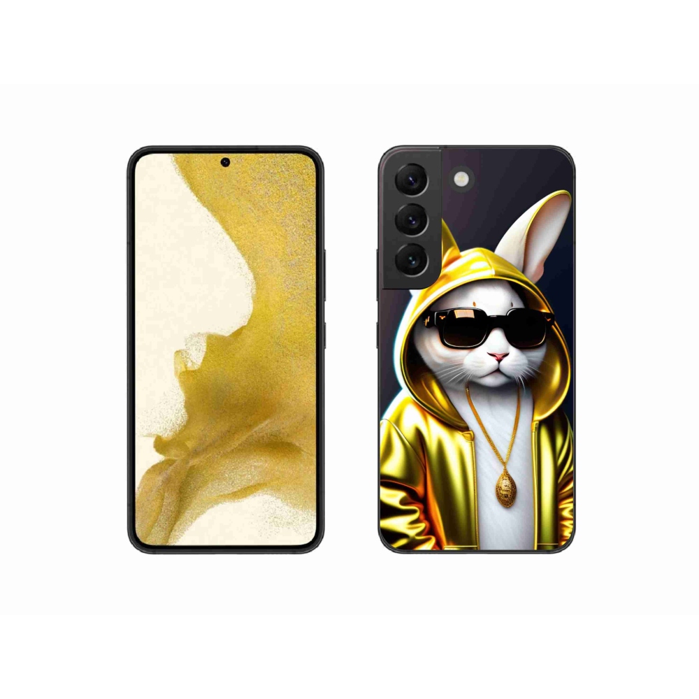 Zselés borítás mmCase Samsung Galaxy S22 5G - macskafőnökhöz