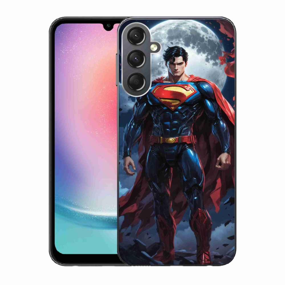 Gél borítás mmCase Samsung Galaxy A24 készülékhez - superman