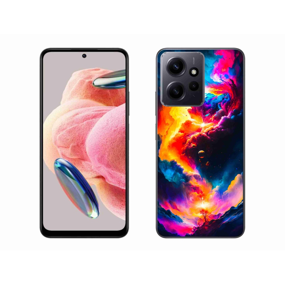 Gél borítás mmCase a Xiaomi Redmi Note 12 4G-hez - absztrakt motívum