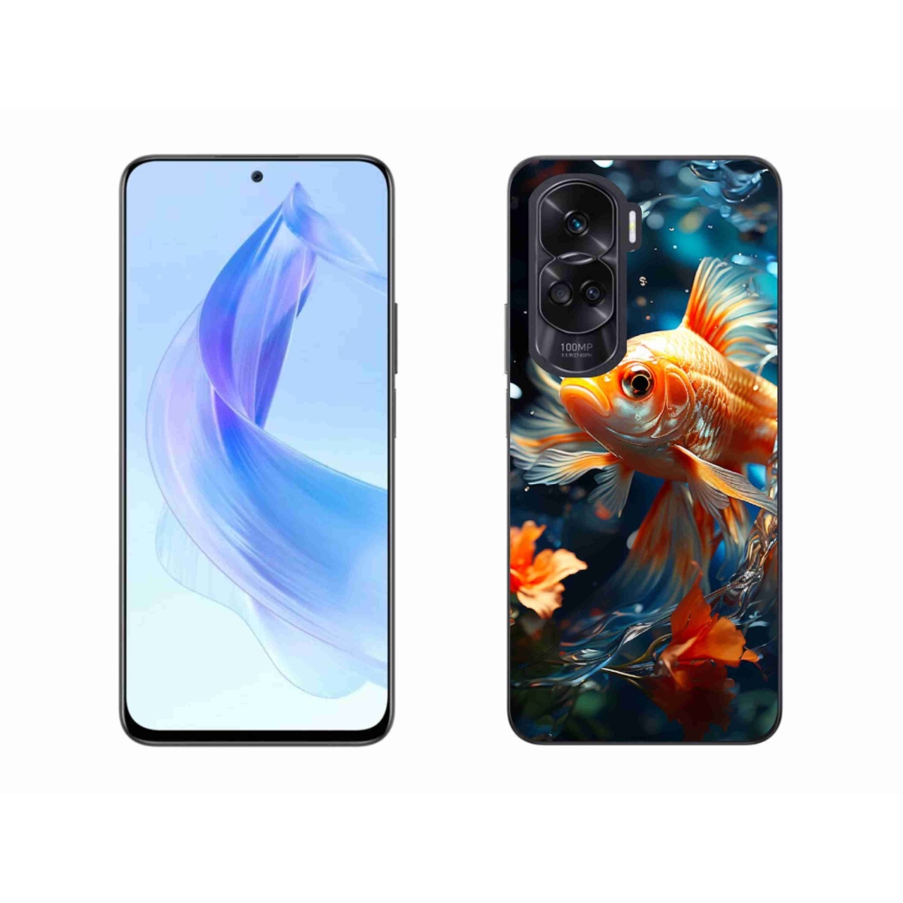 Zselés borítás mmCase a Honor 90 Lite készülékhez - halak