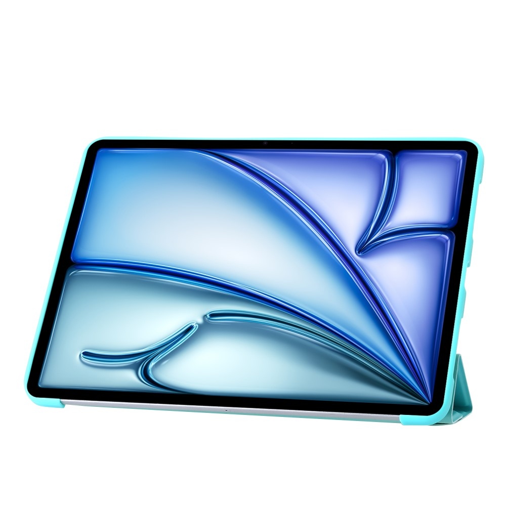 Origamis intelligens pozícionáló tok iPad Air 13 (2024)/(2025) - világoskék